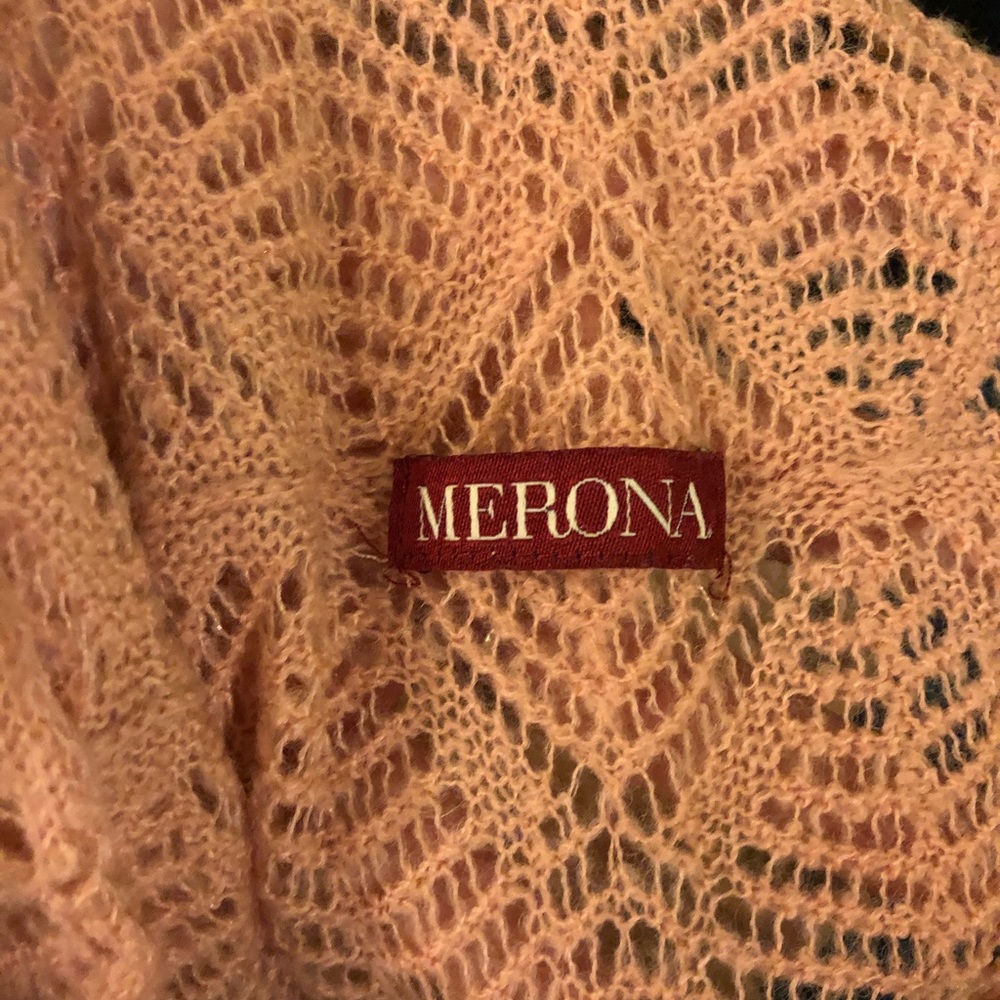 Beautiful Light Pink Infinity Scarf - Picture 3 of 5